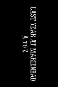 Poster Last Year at Marienbad A-Z 2019