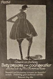 Poster for Florence Rose Fashions no. 2. Betty Prepares for Cool Weather