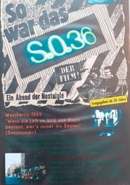 Poster So war das S.O.36