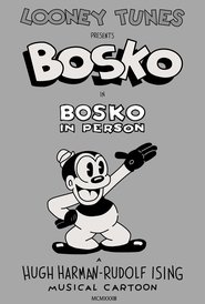 Poster Bosko in Person 1933