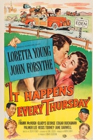Poster It Happens Every Thursday 1953