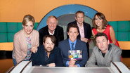 Mel Giedroyc, Chris Tarrant, Alexander Armstrong, Alex Jones