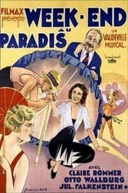 Poster Weekend in Paradise 1931