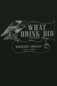 Poster What Drink Did 1909