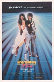 Poster Never Too Young to Die 1986