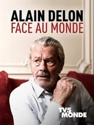 Poster Alain Delon face au monde