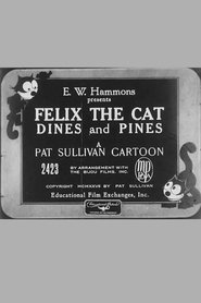 Poster Felix the Cat Dines and Pines 1927