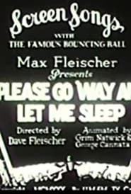 Poster Please Go 'Way and Let Me Sleep 1931