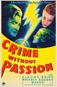 Crime Without Passion постер