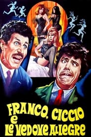 Poster Franco, Ciccio e le vedove allegre