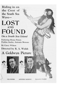 Poster Lost and Found on a South Sea Island 1923