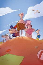 De Gaulle at the Beach постер