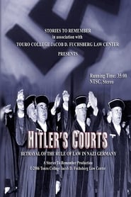 Poster Hitlers Courts - Betrayal of the rule of Law in Nazi Germany