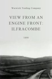 Poster View from an Engine Front: Ilfracombe 1898