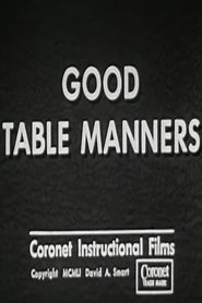 Poster Good Table Manners