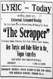 Poster The Scrapper 1917