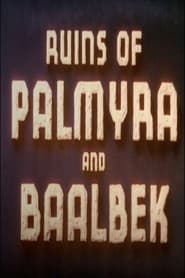 Poster Ruins of Palmyra and Baalbek 1938