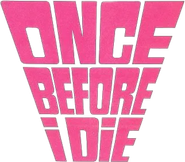 Once Before I Die Logo