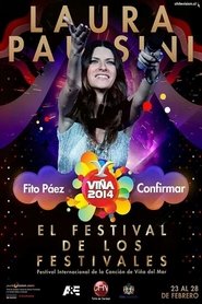 Poster Laura Pausini Festival de Viña del Mar 2014