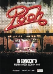 Poster POOH - In Concerto, Milano Piazza Duomo 1990