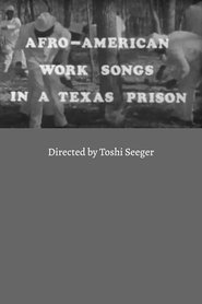 Poster Afro-American Work Songs in a Texas Prison 1966