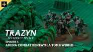 Arena Combat Beneath a Tomb World