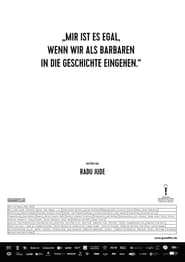 Poster Mir ist es egal, wenn wir als Barbaren in die Geschichte eingehen