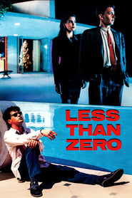 Poster Less Than Zero 1987