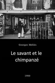 Poster Le Savant et le Chimpanzé