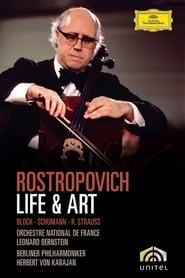 Poster Rostropovich Life & Art