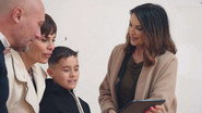 Valentina, Andrea, Eva e Cesare