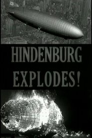 Poster Hindenburg Explodes! 1937