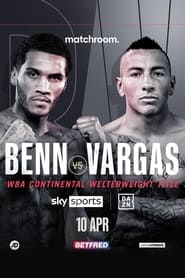 Poster Conor Benn vs. Samuel Vargas