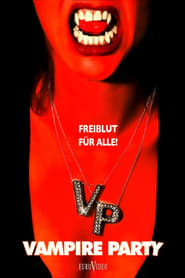 Poster Vampire Party - Freiblut für Alle