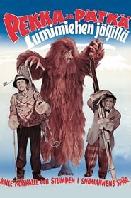 Poster Pekka ja Pätkä lumimiehen jäljillä
