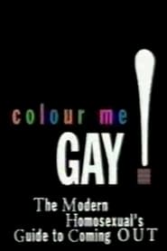 Poster Colour Me Gay