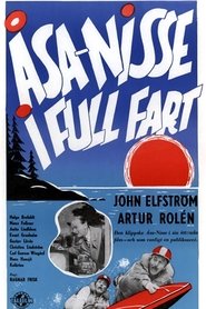 Poster Åsa-Nisse i full fart 1957