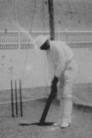 Prince Ranjitsinhji Practising Batting in the Nets