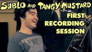 First Recording Session for Sublo and Tangy Mustard