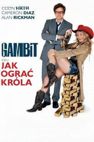 Plakat — Gambit, czyli jak ograć króla
