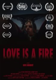 Poster Love is a Fire