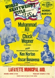 Poster Muhammad Ali vs. Chuck Wepner 1975