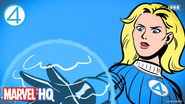 Invisible Woman Puts Mole Man to Shame