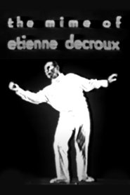 Poster The Mime of Etienne Decroux