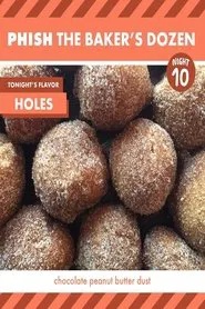 Poster Phish The Baker's Dozen Night 10 Holes 2017