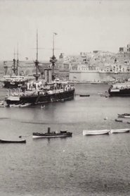 Poster Panorama of Grand Harbour, Malta, Showing Battleships, Etc. 1901