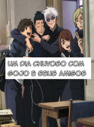 Plakat — Um dia Chuvoso com Gojo e seus amigos