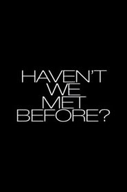 Poster Haven't We Met Before? 2013