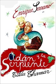 Poster Adán y la serpiente