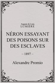 Poster Néron essayant des poisons sur des esclaves